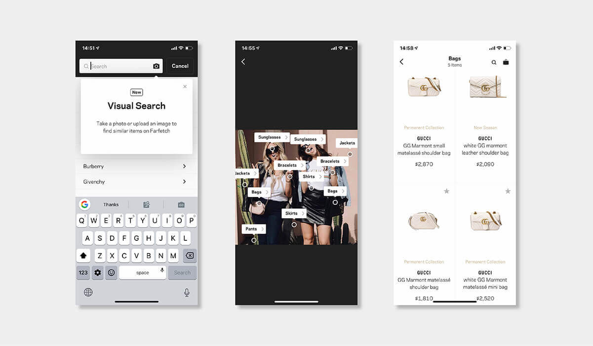 AI visual product search