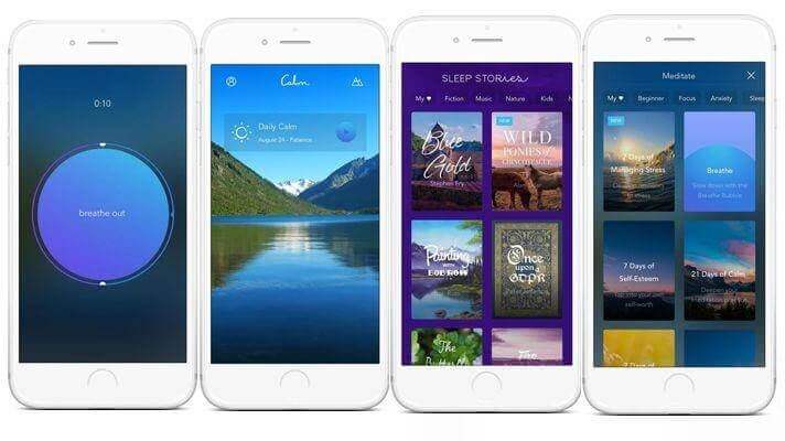 Meditation mobile app