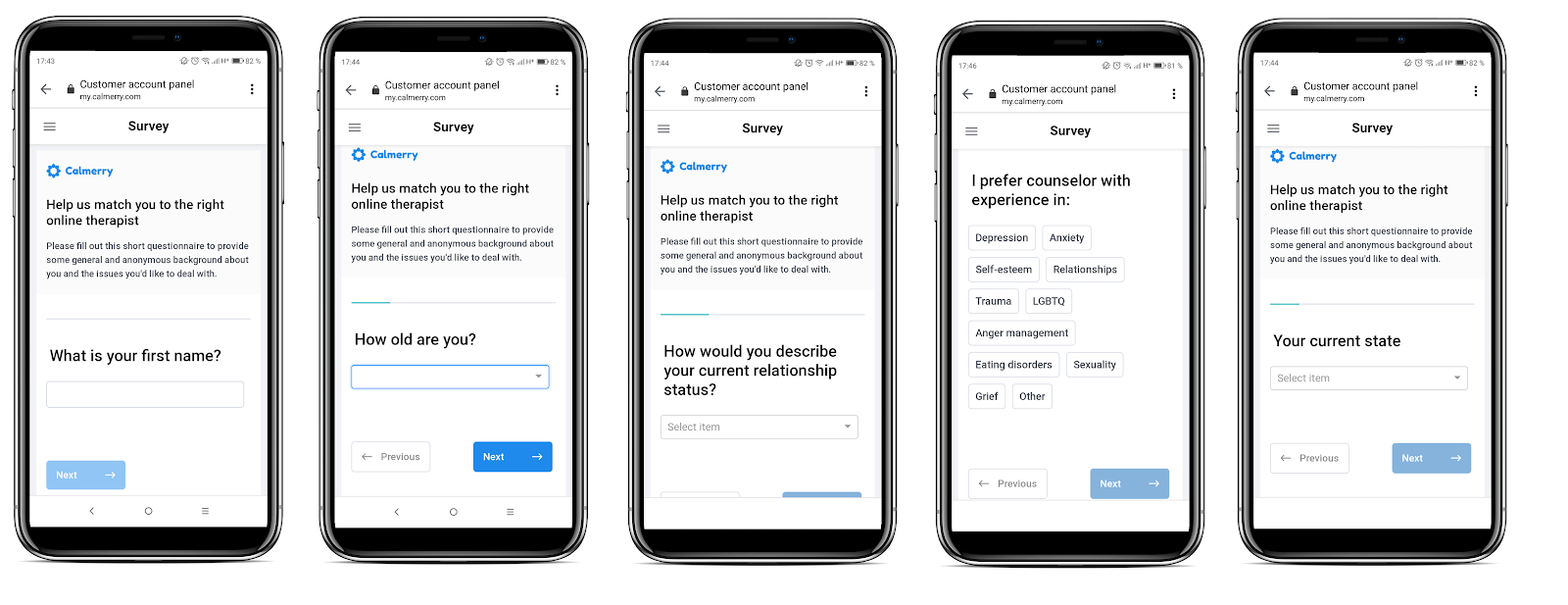 calmerry geolocation app development