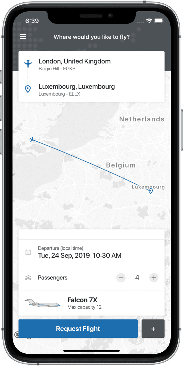 jet booking app find a flight