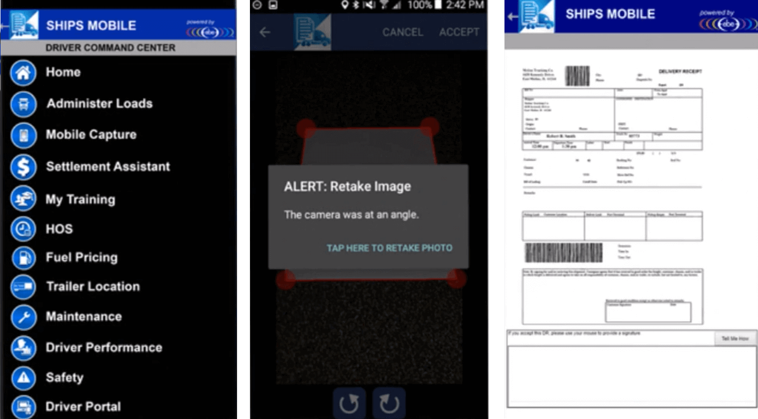 logistics back office optimisation app