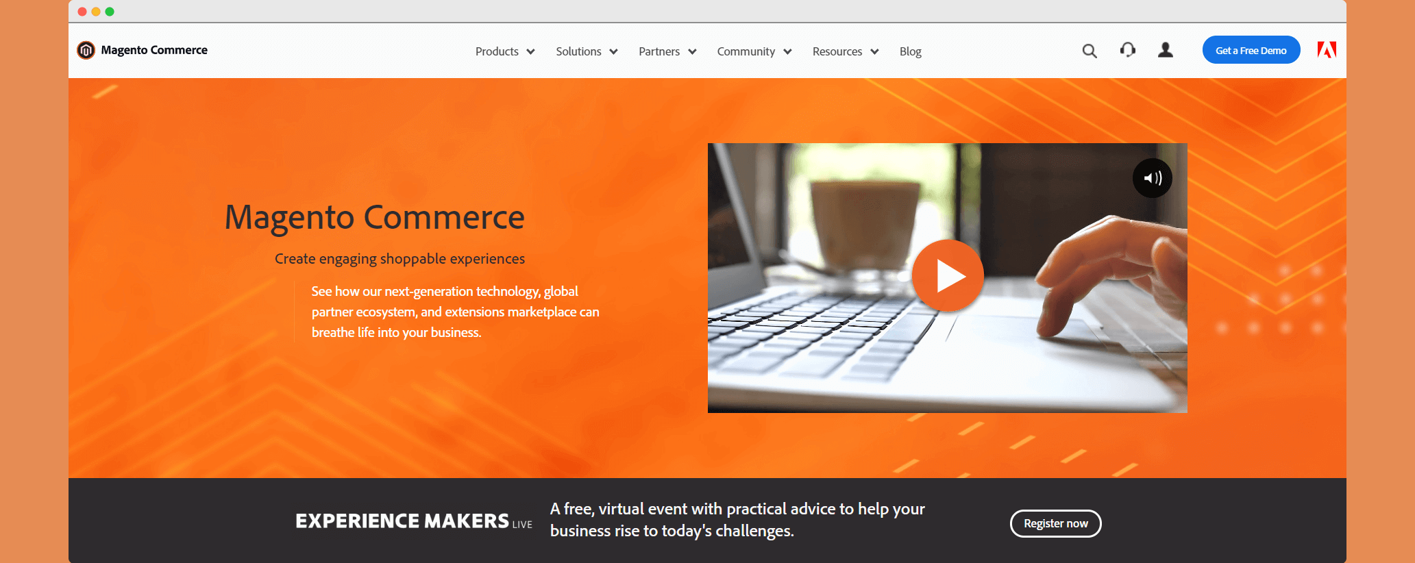 magento online store development
