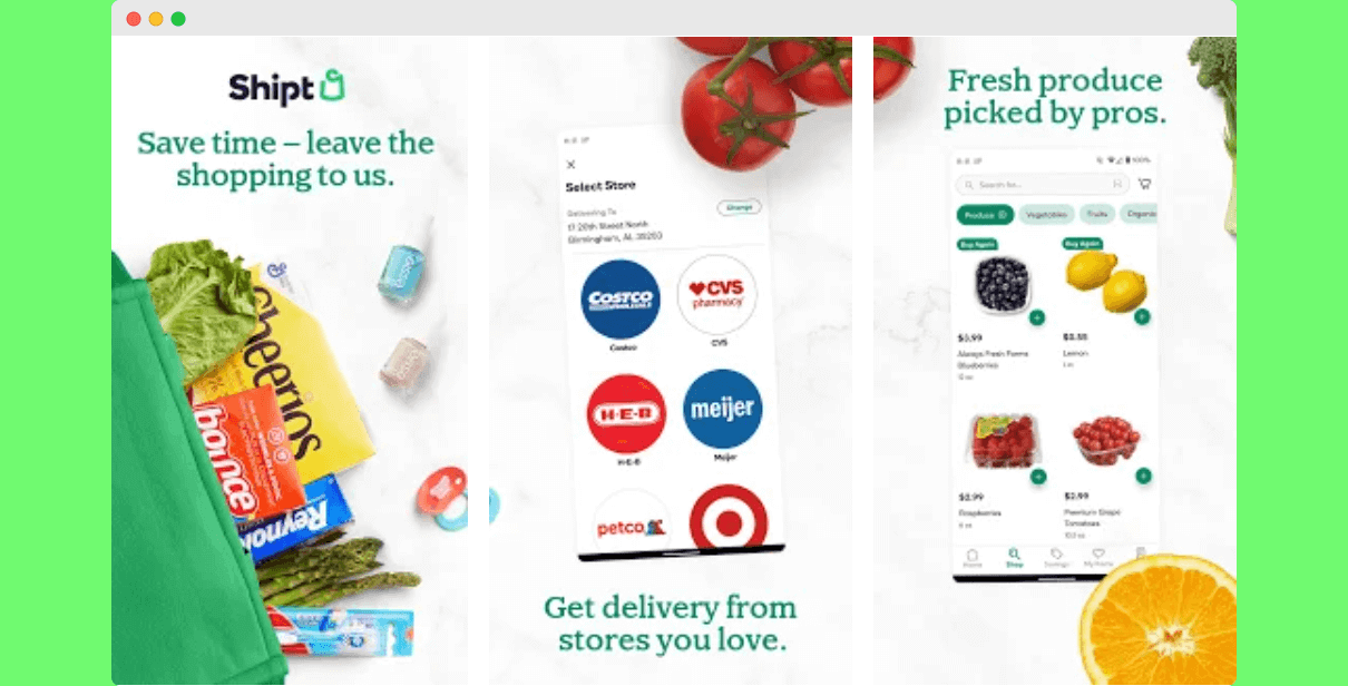grocery delivery app development